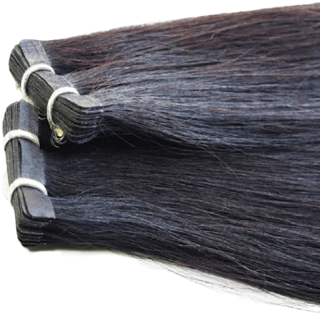 Tape-In Hair Extensions | Reusable Remy Human Hair | 20 & 40 Tape Packs India