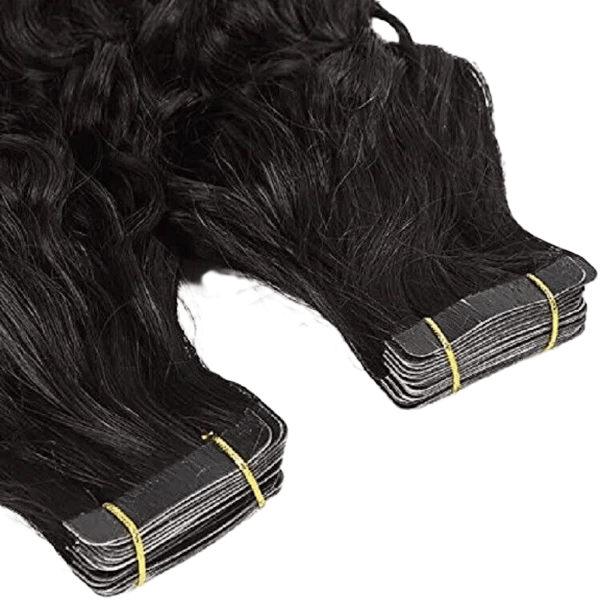 Tape-In Hair Extensions | Reusable Remy Human Hair | 20 & 40 Tape Packs India