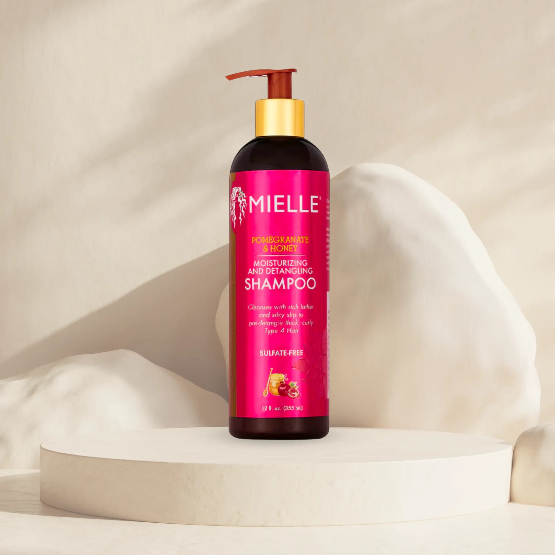 Mielle Organics Pomegranate & Honey Moisturising and Detangling Shampoo 355ml
