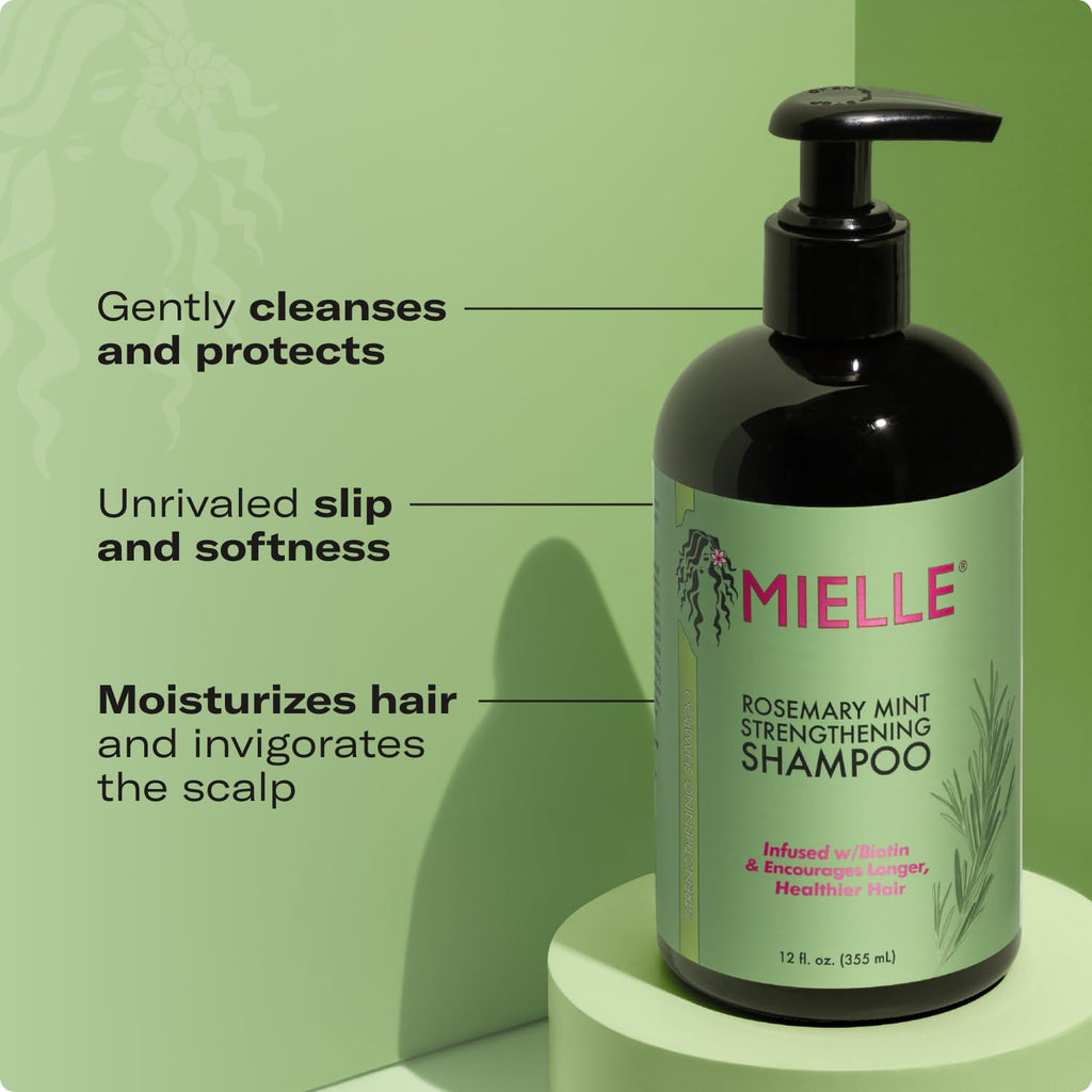 Mielle Organics Rosemary Mint Strengthening Shampoo 355ml
