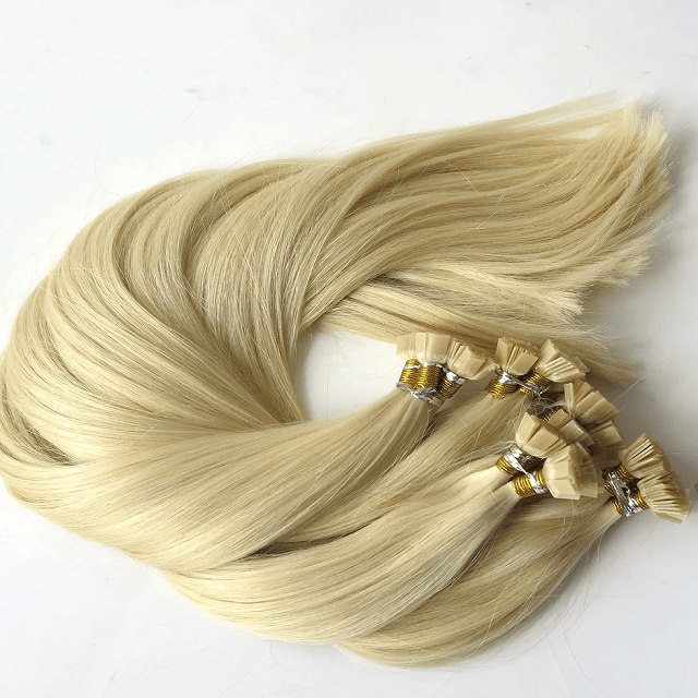 Flat Tip Hair Extensions – 100% Remy Human Hair | Seamless, Natural Look | Long-Lasting Pre-Bonded Extensions for Volume & Length