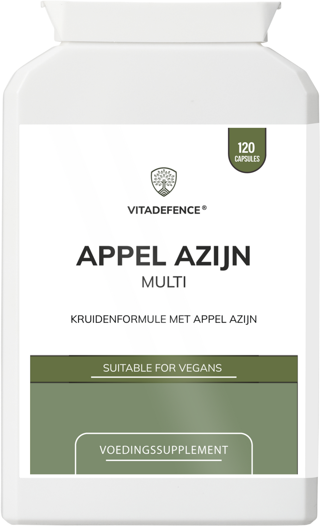 Apple Cider Multi | With Chromium, Turmeric & Botanicals – 120 Vegan Capsules