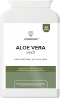 Aloe Vera Capsules | With Rhubarb, Fennel, Ginger & Botanicals – 100 Vegan Capsules