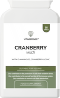 Cranberry Multi | With D-Mannose, Zinc & Botanicals – 90 Vegan Capsules
