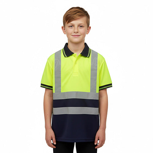 Standsafe Kids Hi-Vis Polo Top