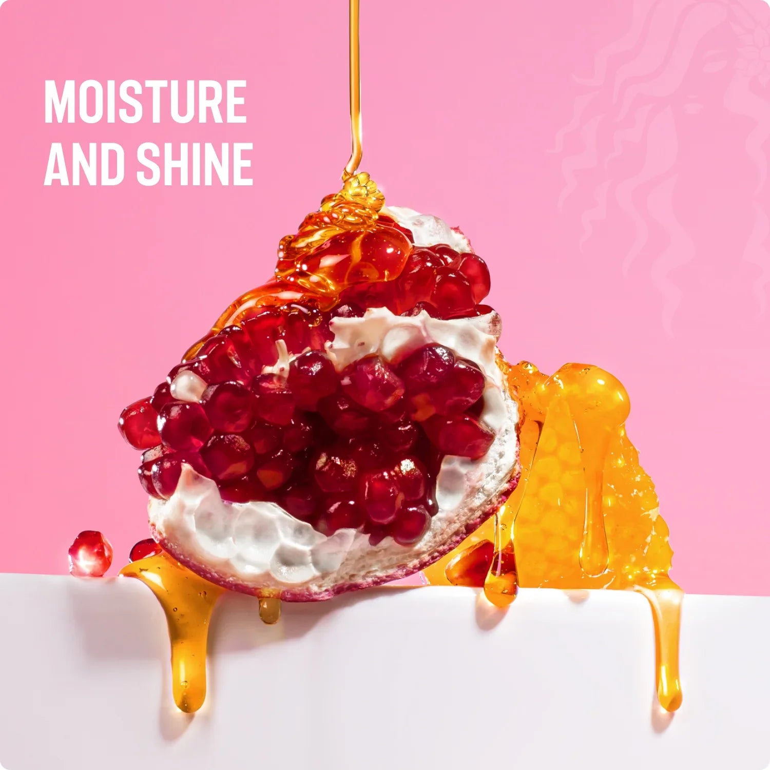 Mielle Organics Pomegranate & Honey Moisturising and Detangling Shampoo 355ml