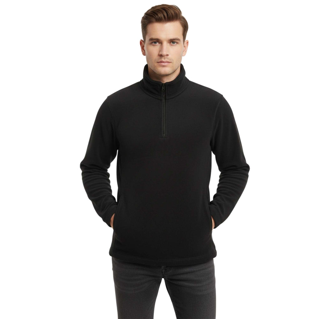 Men's Heavyweight Quarter-Zip Fleece Pullover