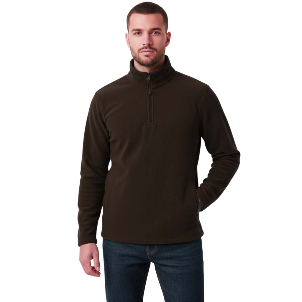 Men's Heavyweight Quarter-Zip Fleece Pullover