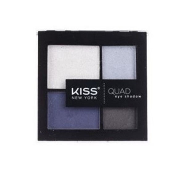 Kiss New York Quad Eyeshadow Navy KQS03