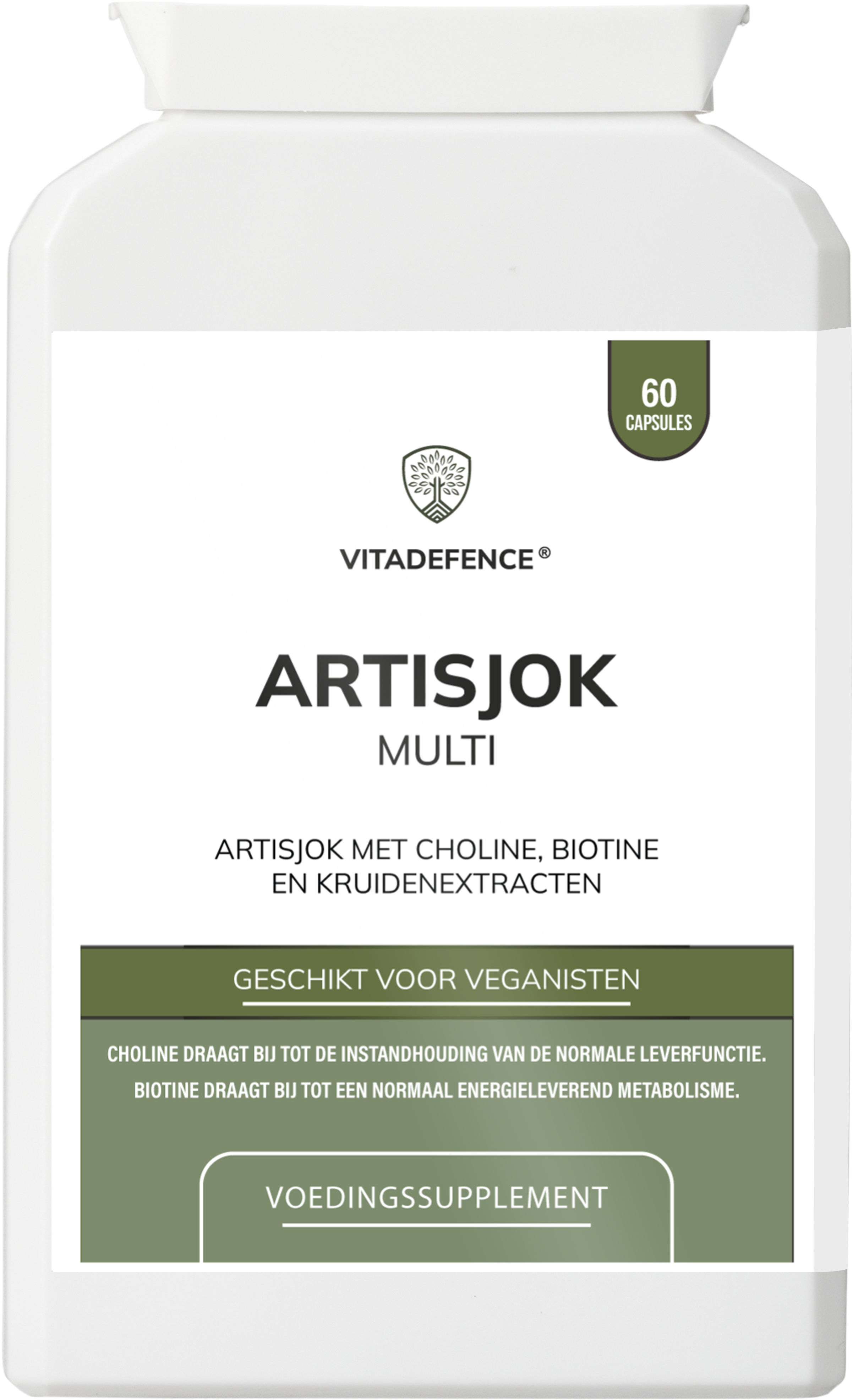Artichoke Multi | With Choline, Biotin & Botanicals – 60 Capsules