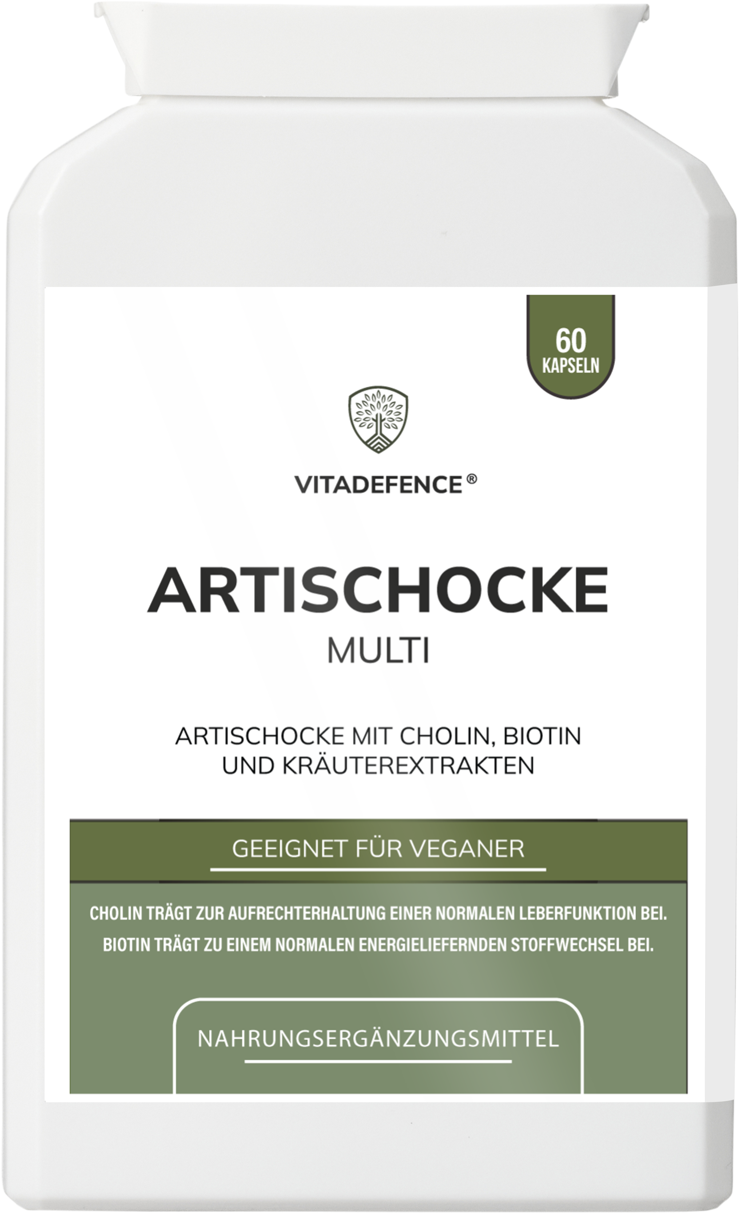 Artichoke Multi | With Choline, Biotin & Botanicals – 60 Capsules