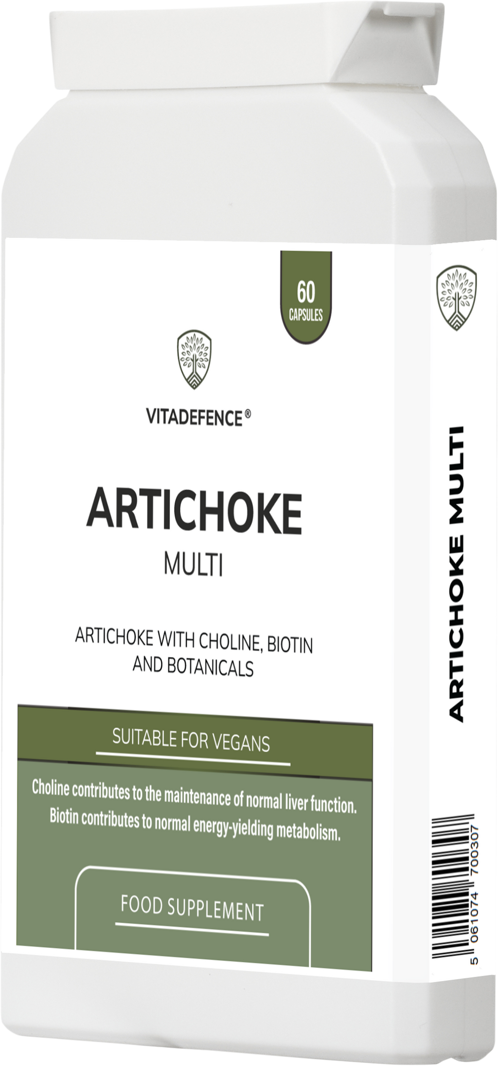Artichoke Multi | With Choline, Biotin & Botanicals – 60 Capsules