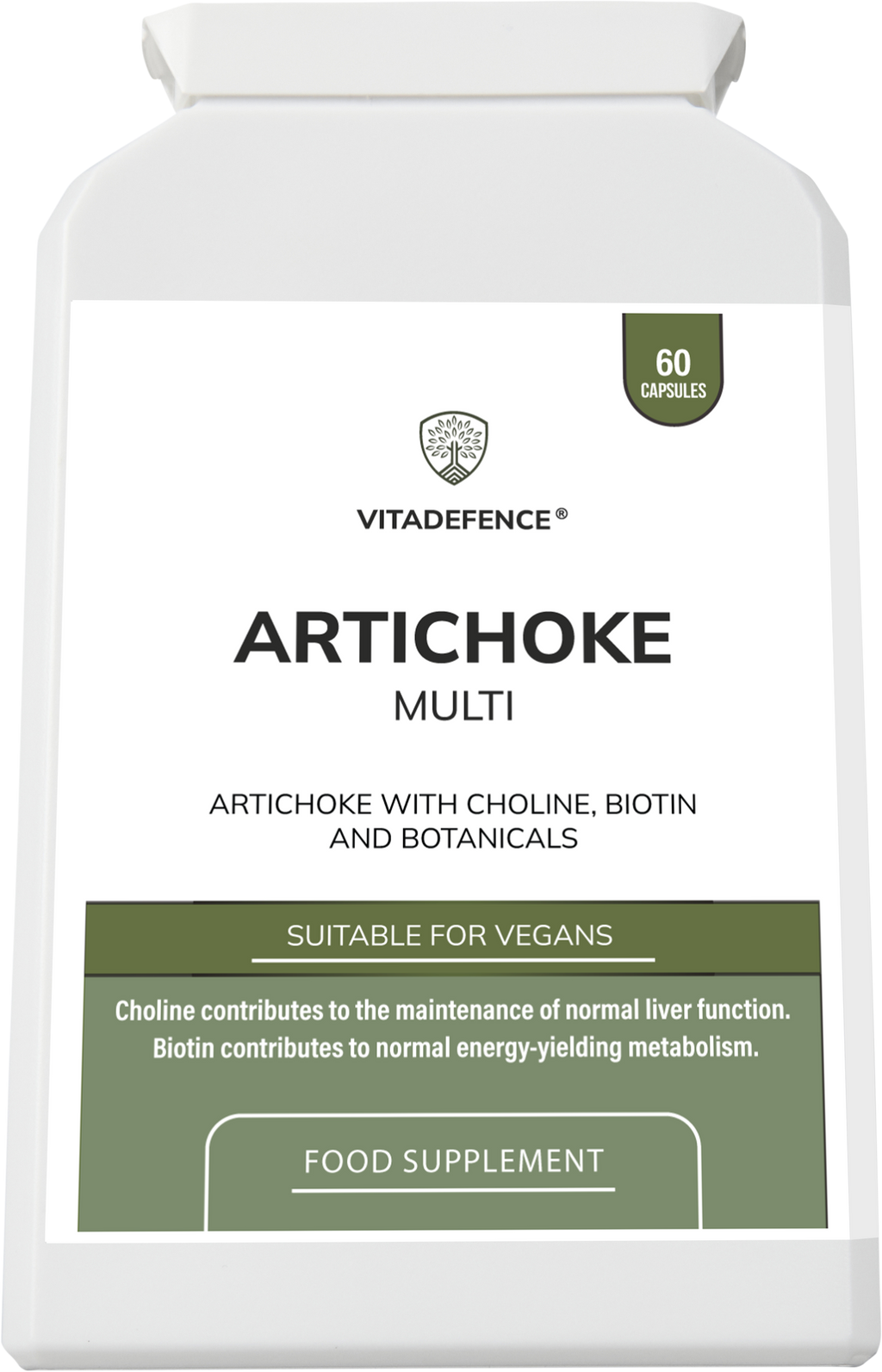 Artichoke Multi | With Choline, Biotin & Botanicals – 60 Capsules