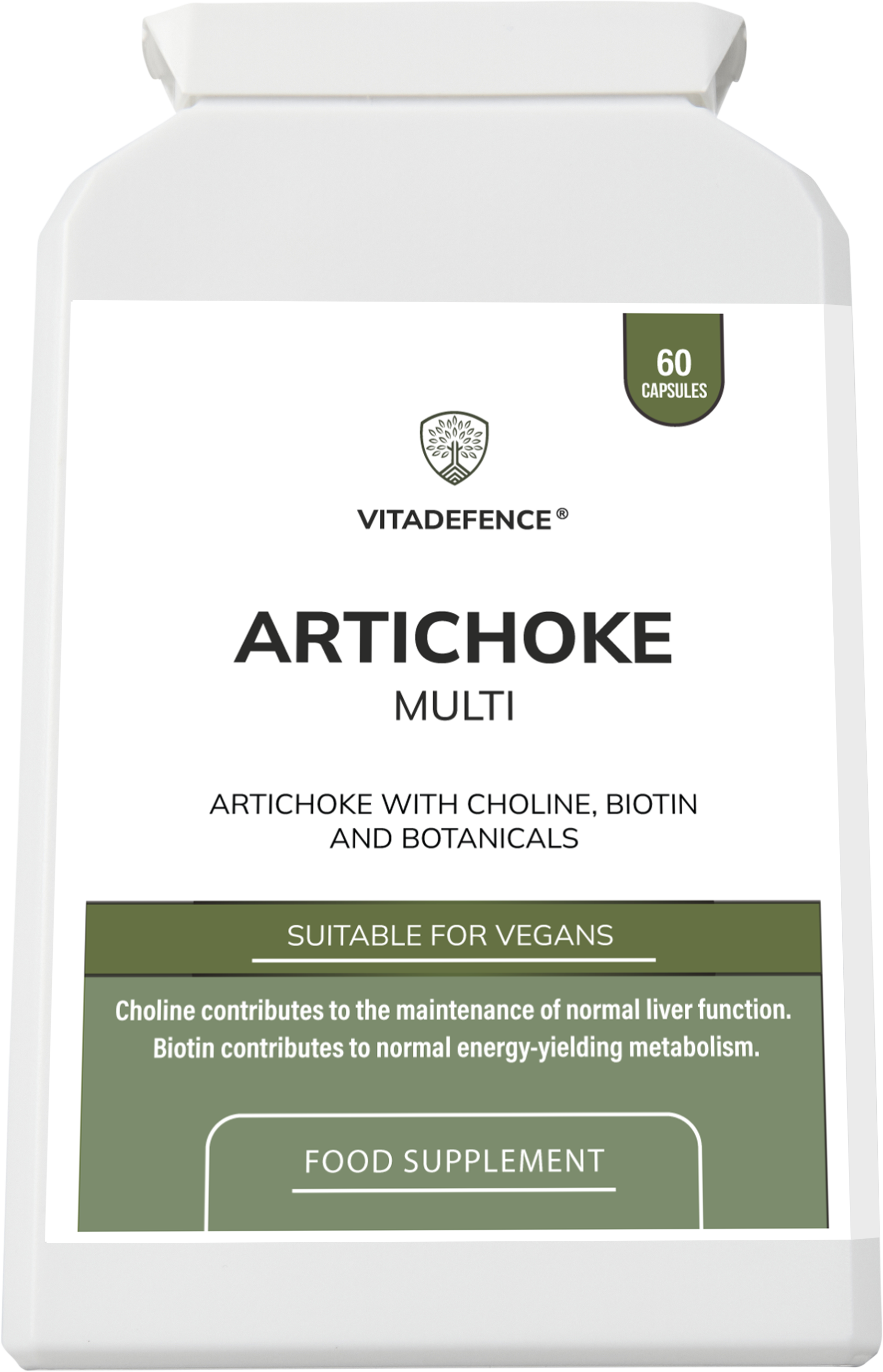 Artichoke Multi | With Choline, Biotin & Botanicals – 60 Capsules