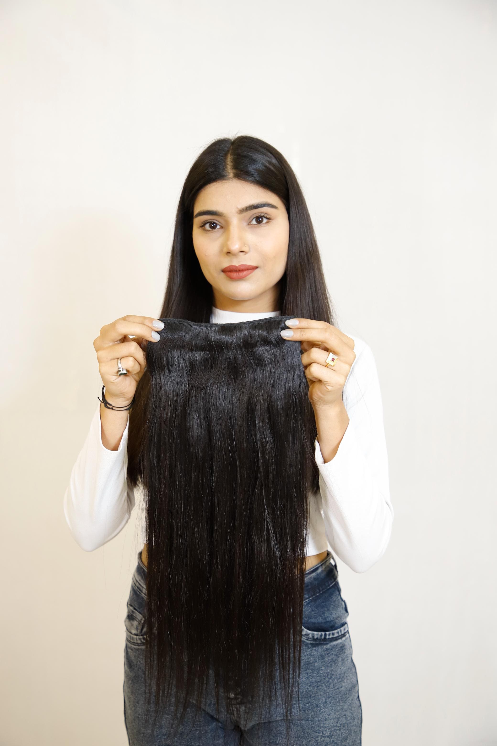 Three Clip Volumizer | Instant Back Volume & Length | 100% Remy Human Hair India