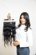 Tape-In Hair Extensions | Reusable Remy Human Hair | 20 & 40 Tape Packs India