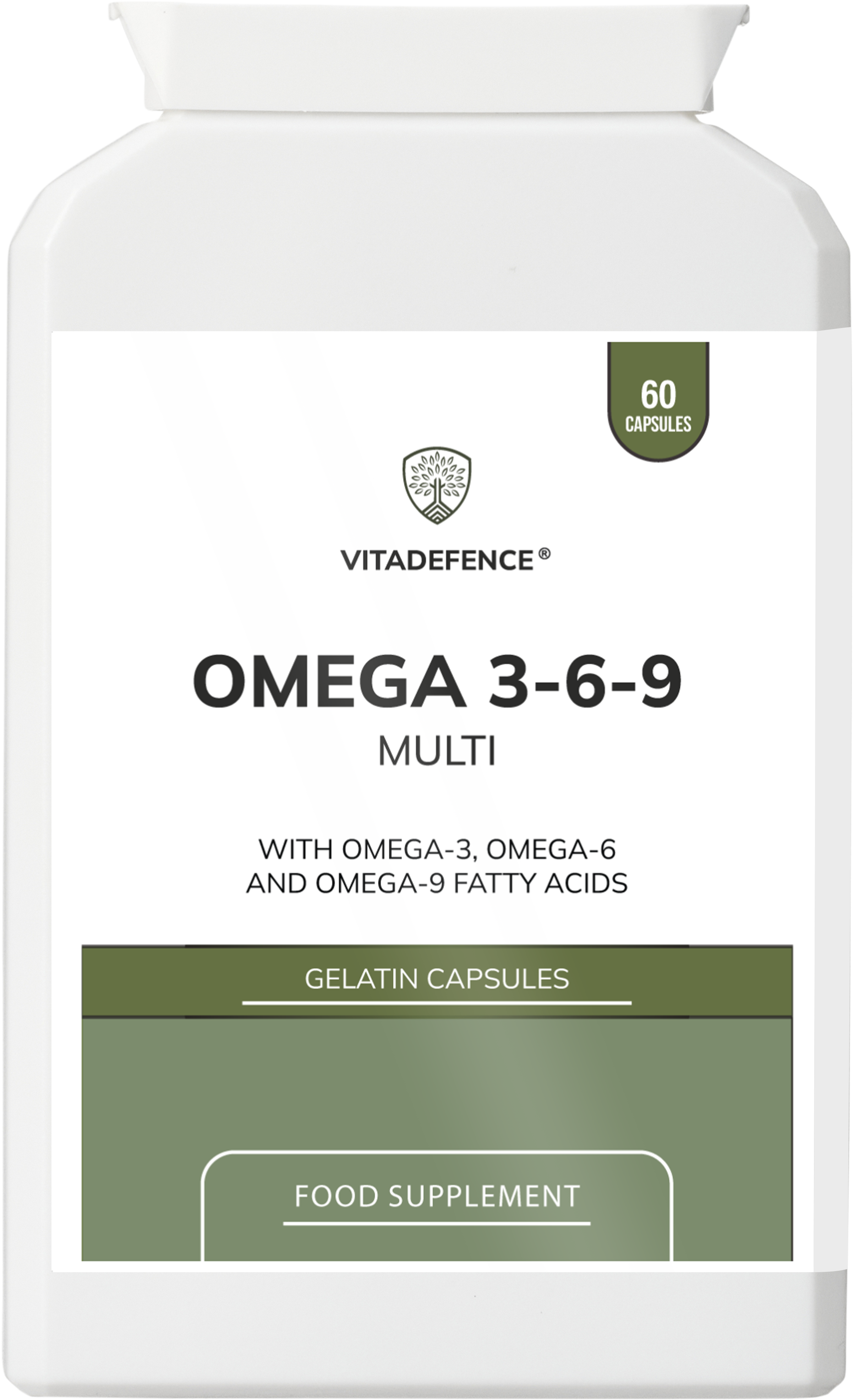 Omega 3-6-9 Multi — 60 Gelatin Capsules