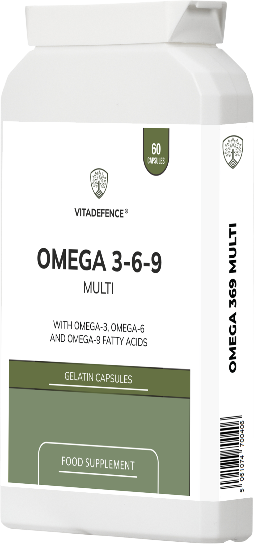 Omega 3-6-9 Multi — 60 Gelatin Capsules