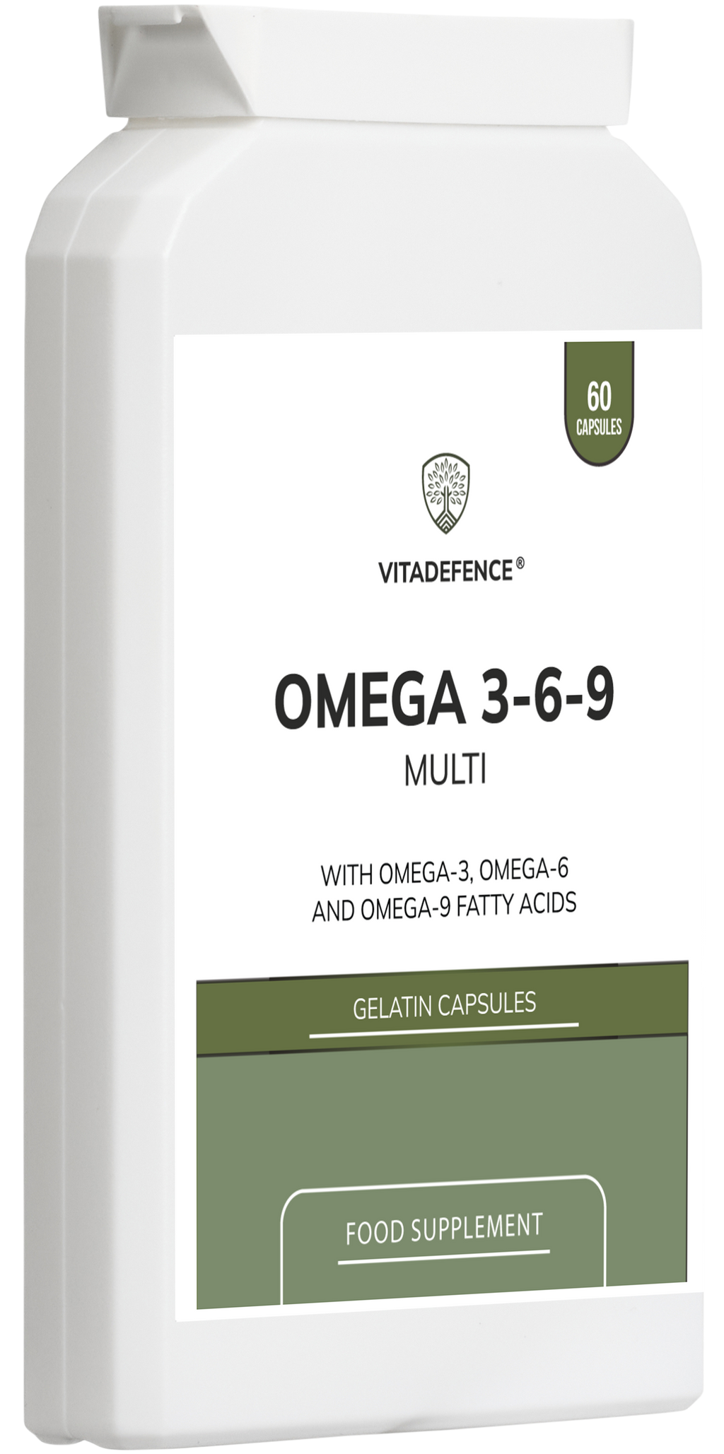 Omega 3-6-9 Multi — 60 Gelatin Capsules