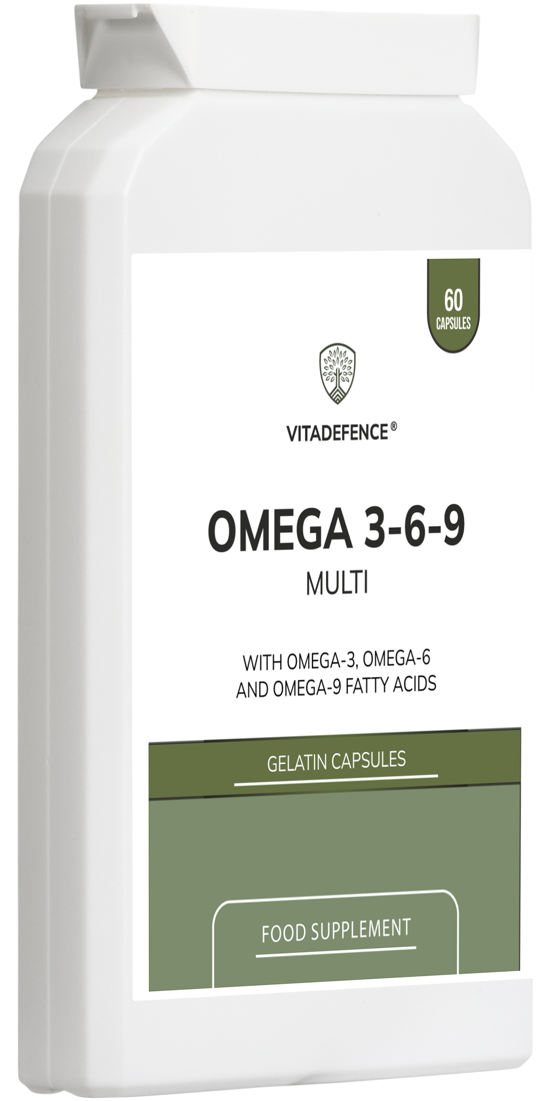 Omega 3-6-9 Multi — 60 Gelatin Capsules