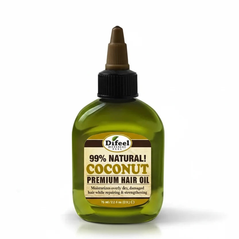 Difeel Coconut Oil Premium Hair Oil: Healthy Scalp &amp; Deep Conditioning