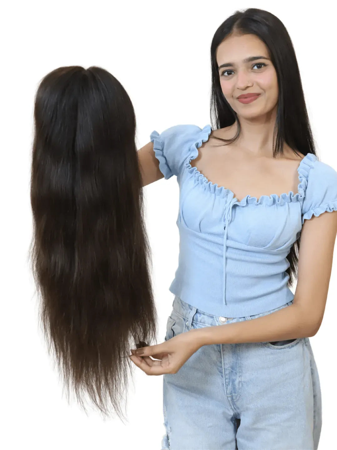 HD Lace Front Wig | 100% Remy Human Hair | Invisible Hairline | India